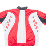 MAX Cycling Mens Jersey Red High Neck L