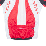 MAX Cycling Mens Jersey Red High Neck L