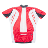 MAX Cycling Mens Jersey Red High Neck L