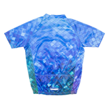 21 GRAMS Cycling Mens Jersey Blue High Neck 2XL