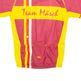 TZAMO Cycling Mens Jersey Maroon High Neck L