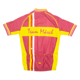 TZAMO Cycling Mens Jersey Maroon High Neck L