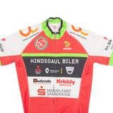 BERGAMO Cycling Mens Jersey Red High Neck S