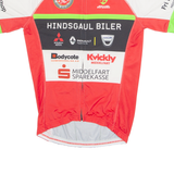 BERGAMO Cycling Mens Jersey Red High Neck S