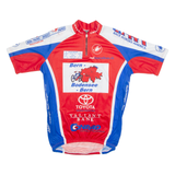 CASTELLI Marathon Mens Jersey Red High Neck L