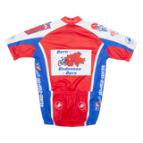 CASTELLI Marathon Mens Jersey Red High Neck L