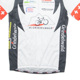 CUORE Cycling Mens Jersey White High Neck S