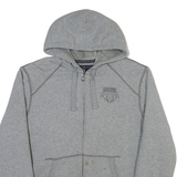 TOMMY HILFIGER Mens Grey Hoodie Full Zip L