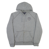 TOMMY HILFIGER Mens Grey Hoodie Full Zip L