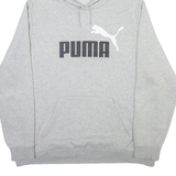 PUMA Mens Grey Hoodie 2XL