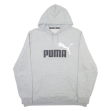 PUMA Mens Grey Hoodie 2XL