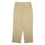 LOUSINI Mens Trousers Beige Relaxed Straight W32 L30