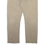LEVI'S Mens Trousers Beige Regular Straight W34 L27
