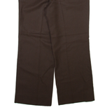 TREVIRA Womens Trousers Brown Regular Straight Wool W32 L27