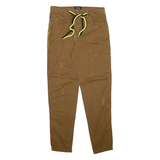 LOFT 1 Distressed Mens Trousers Brown Slim Tapered W28 L28