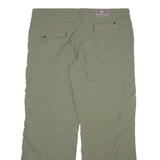 URBAN ACTIVE Womens Trousers Green Relaxed Straight W40 L31