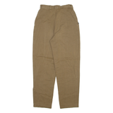 EMILIO NANDINI Womens Trousers Brown Relaxed Tapered 90s W24 L27
