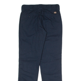 DICKIES Workwear Mens Trousers Black Regular Tapered W30 L32