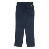 DICKIES Workwear Mens Trousers Black Regular Tapered W30 L32