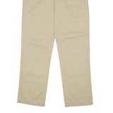 DICKIES Workwear Mens Twill Trousers Beige Slim Tapered W30 L30
