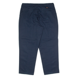 DICKIES Workwear Mens Trousers Blue Regular Straight W40 L30
