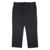 DICKIES 774 Original Workwear Womens Twill Trousers Black Straight W44 L32