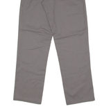 DICKIES Workwear Mens Twill Trousers Grey Slim Straight W30 L30