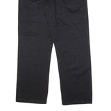 DICKIES Workwear Mens Twill Trousers Black Regular Straight W40 L32