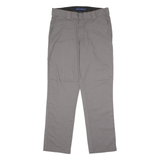 DICKIES Flex Workwear Mens Trousers Grey Slim Tapered W36 L32