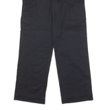 DICKIES Workwear Womens Trousers Black Regular Wide-Leg W30 L29