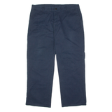 DICKIES Workwear Mens Trousers Blue Regular Straight W38 L30