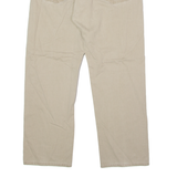 LEVI'S 505 Mens Twill Trousers Beige Regular Straight W34 L26