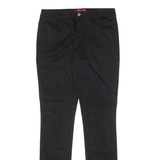 DICKIES Workwear Womens Trousers Black Regular Skinny W28 L30