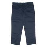 DICKIES 874 Original Workwear Mens Twill Trousers Blue Regular Straight W42 L29