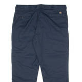 DICKIES 874 Original Workwear Mens Twill Trousers Blue Regular Straight W42 L29