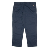 DICKIES 874 Original Workwear Mens Twill Trousers Blue Regular Straight W42 L29