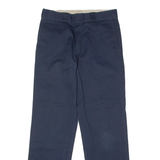 DICKIES 874 Original Workwear Mens Twill Trousers Blue Regular Straight W30 L32