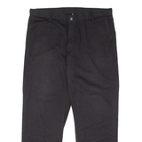 DICKIES Workwear Mens Trousers Black Regular Straight W38 L30