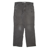 CARHARTT Mens Trousers Grey Relaxed Straight W36 L31