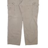 CARHARTT Carpenter Mens Trousers Grey Relaxed Straight W42 L32