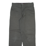 DICKIES 874 Workwear Mens Trousers Grey Regular Straight W32 L32