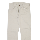 LEVI'S 519 Mens Trousers Beige Regular Tapered W32 L28