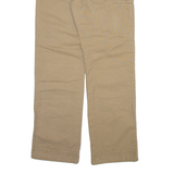 EDDIE BAUER Mens Trousers Beige Regular Straight W34 L34