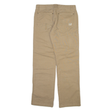 EDDIE BAUER Mens Trousers Beige Regular Straight W34 L34