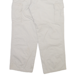 RALPH LAUREN POLO JEANS COMPANY Cargo Womens Trousers Beige Straight W34 L26