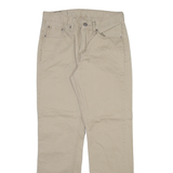 LEVI'S 514 Mens Trousers Beige Slim Straight W29 L30
