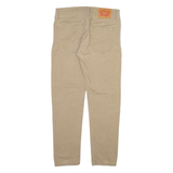 LEVI'S 512 Mens Trousers Beige Regular Tapered W29 L27