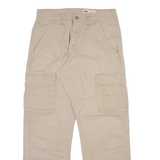 WRANGLER Cargo Mens Trousers Beige Relaxed Straight W30 L29