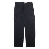 WRANGLER Cargo Mens Trousers Black Relaxed Straight W29 L30