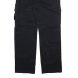 WRANGLER Cargo Mens Trousers Black Relaxed Straight W29 L30